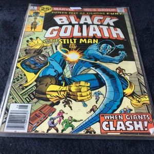 Marvel Black Goliath comic book. Vintage August 1976